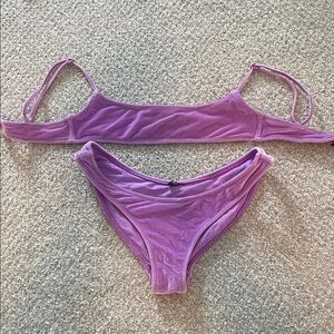 TRIANGLE LIGHT PURPLE Bikini Set